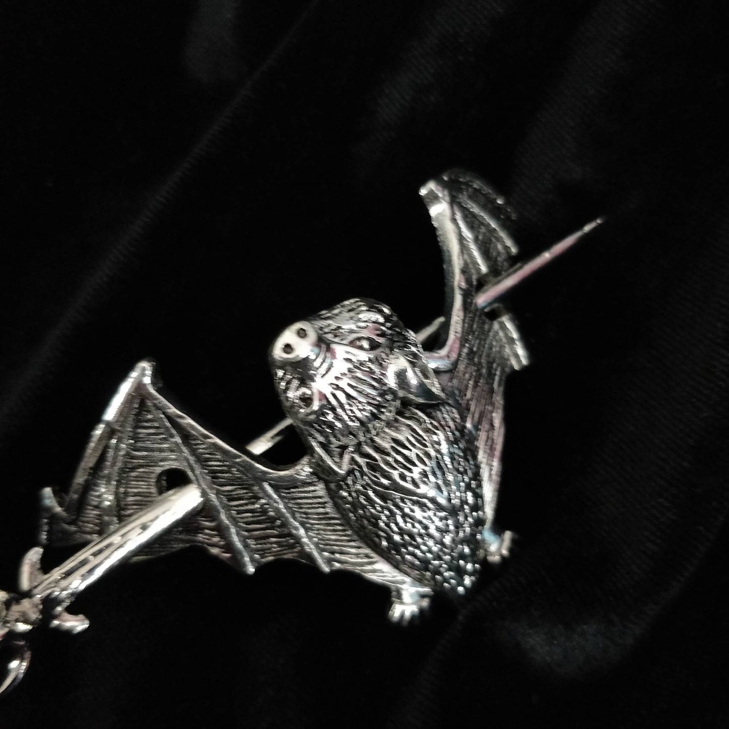 Bat Hair Barrette Hair Clip