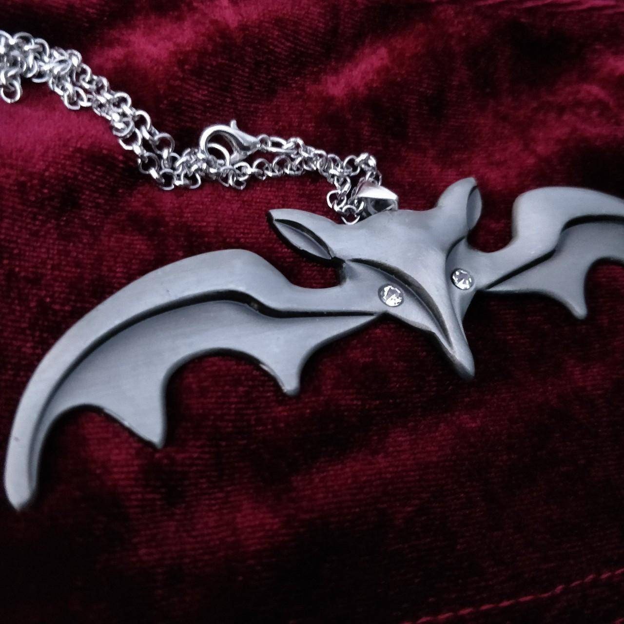 Bat Necklace Lily