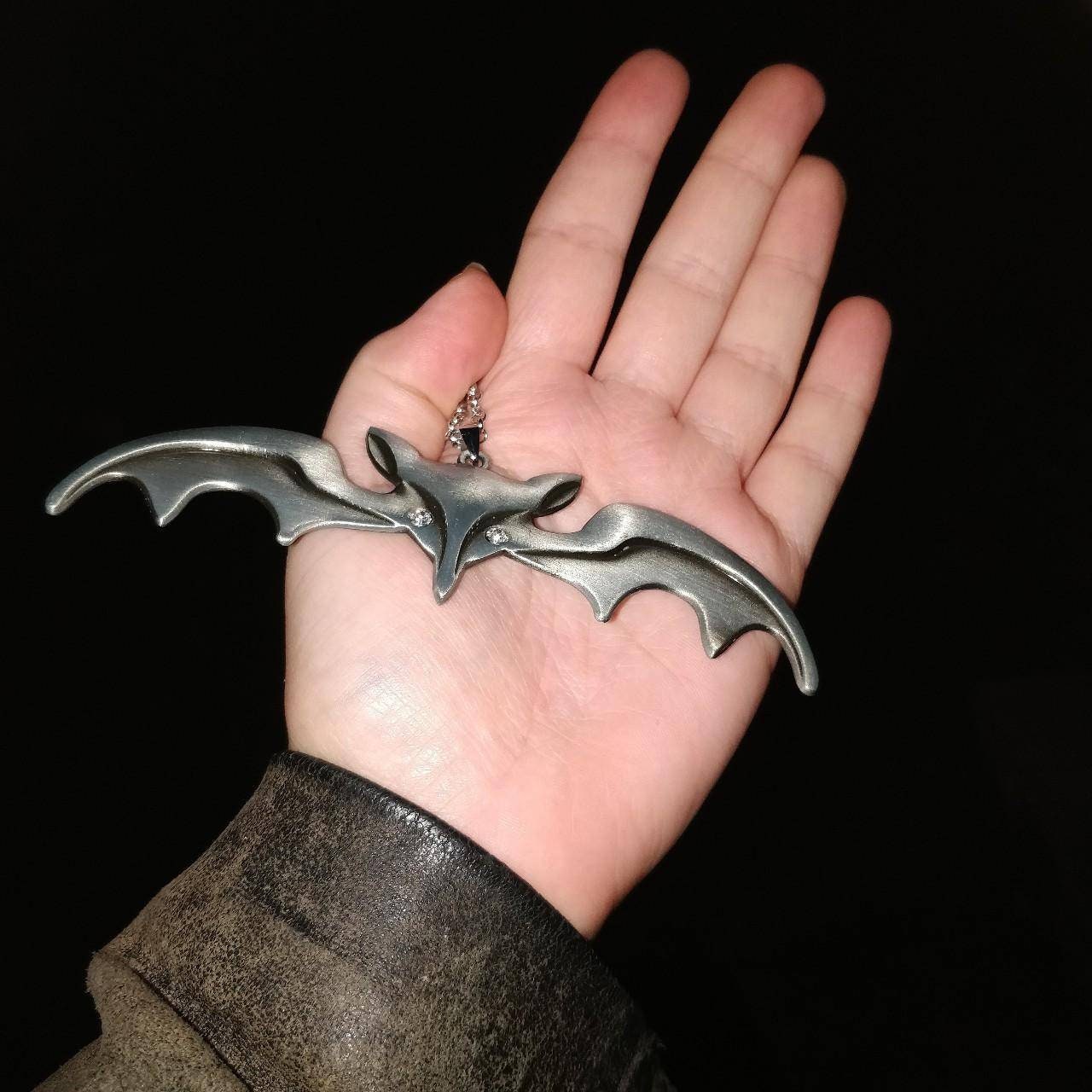 Bat Necklace Lily