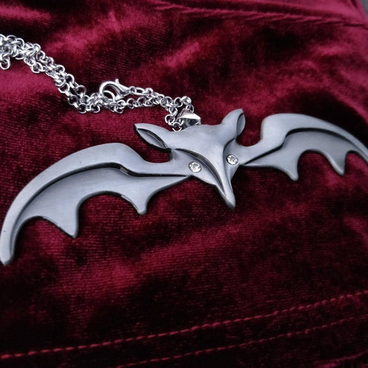 Bat Necklace Lily