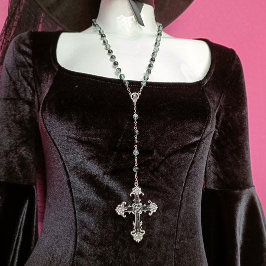 Black Ombre Rosary
