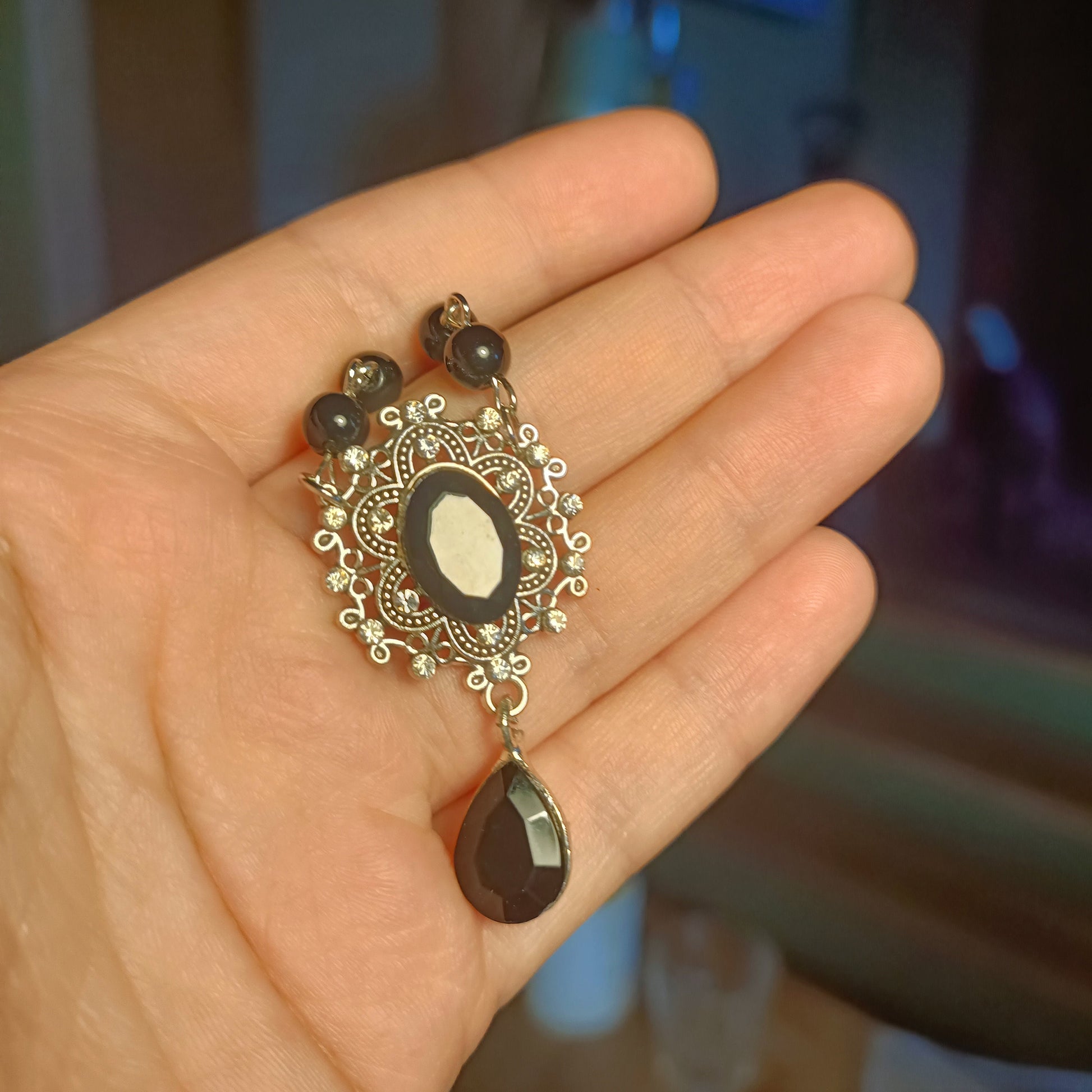 Black Vampire Necklace- Our Lady of the Castle