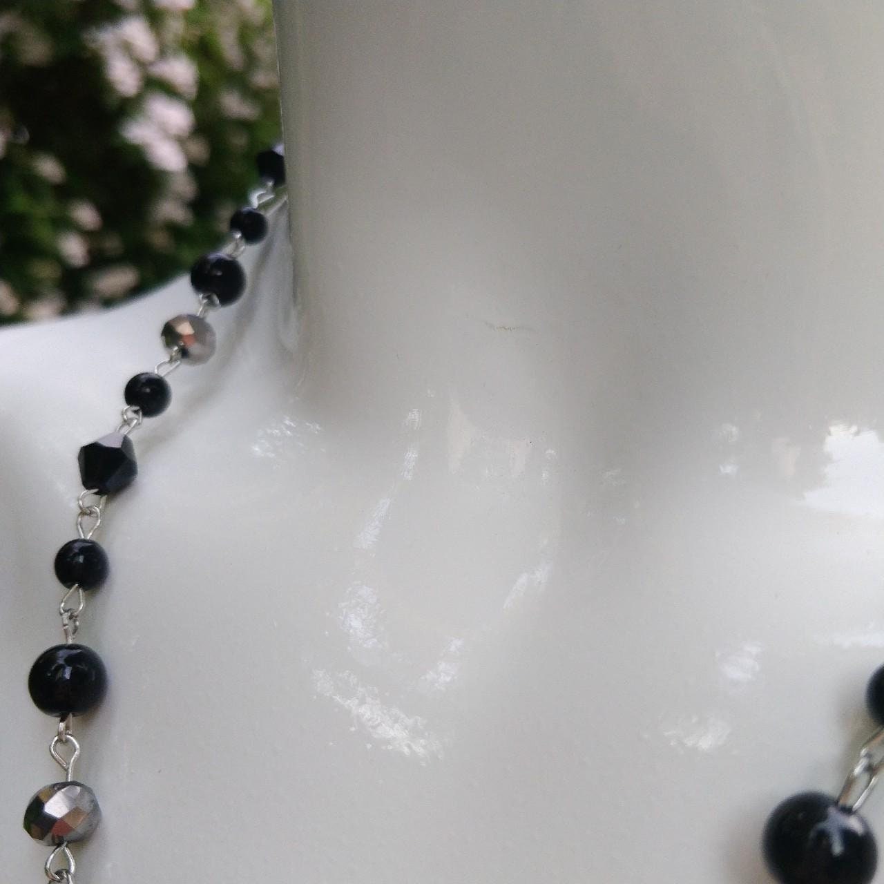 Chunky Beaded Crucifix