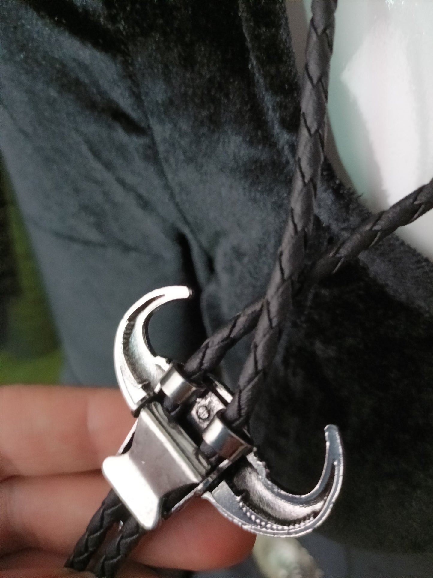 Cowboy Bolo Tie - Longhorn Cow Skull