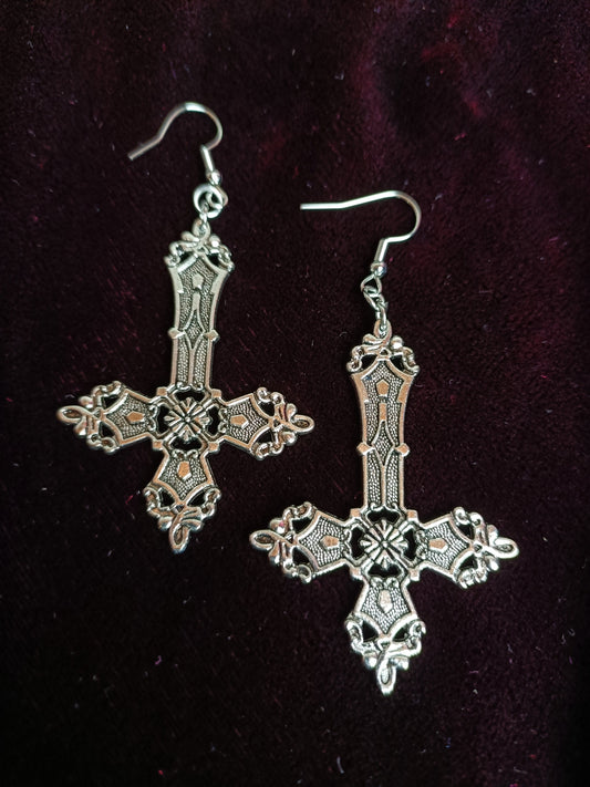 Crucifix Earrings