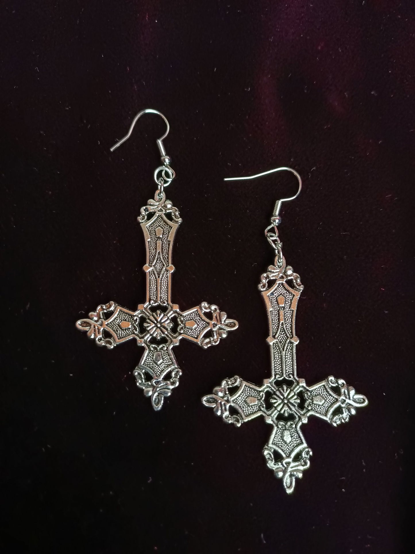 Crucifix Earrings
