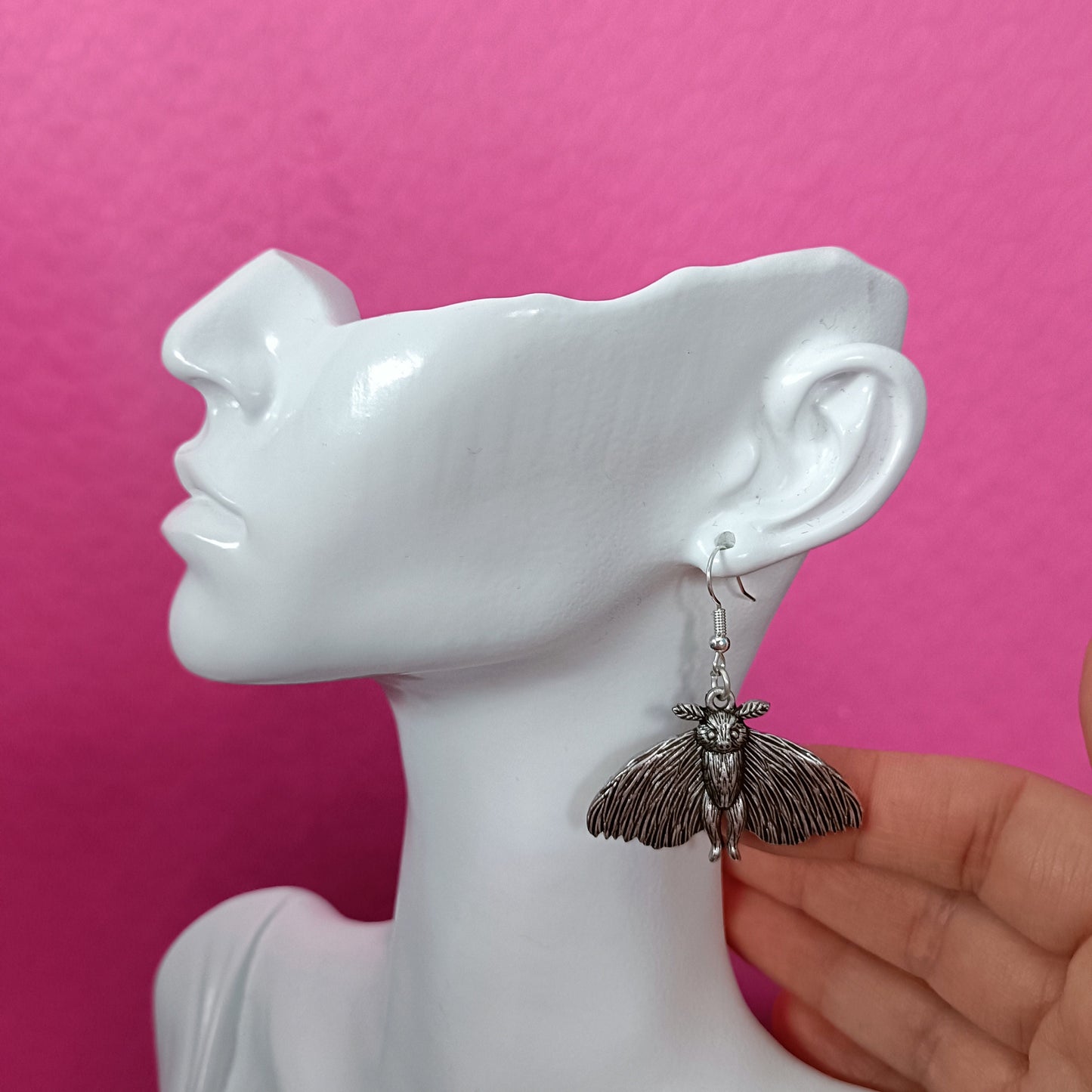 Cryptid Moth Earrings