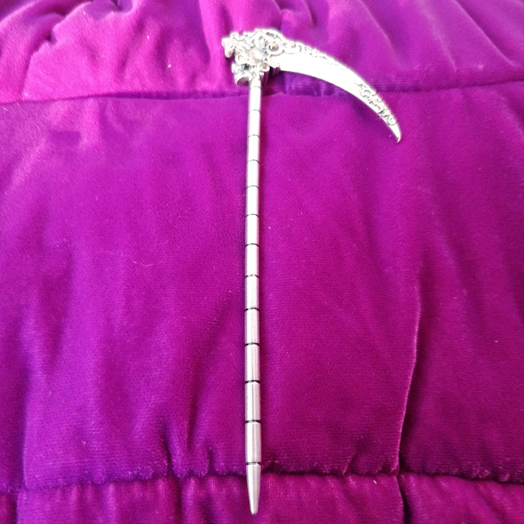 Death's Scythe Hair Stick