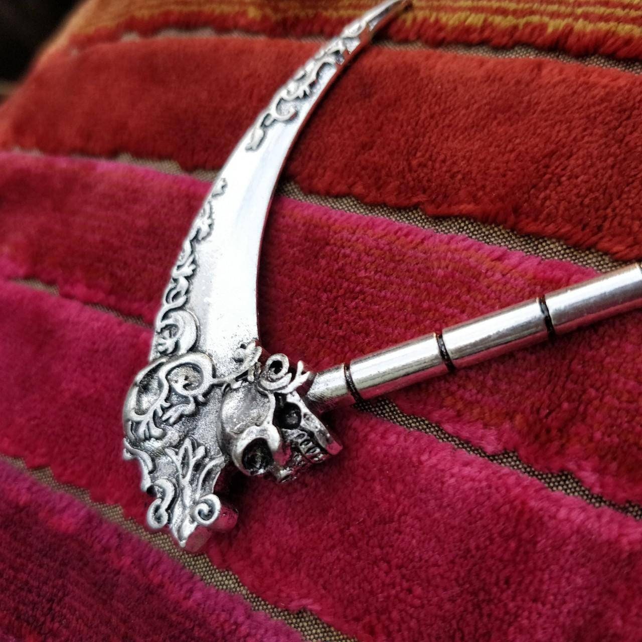 Death's Scythe Hair Stick