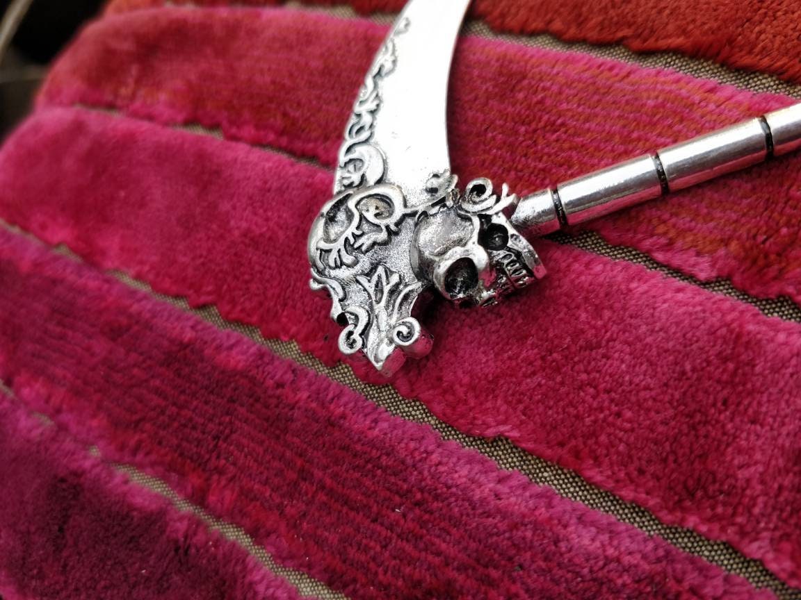 Death's Scythe Hair Stick