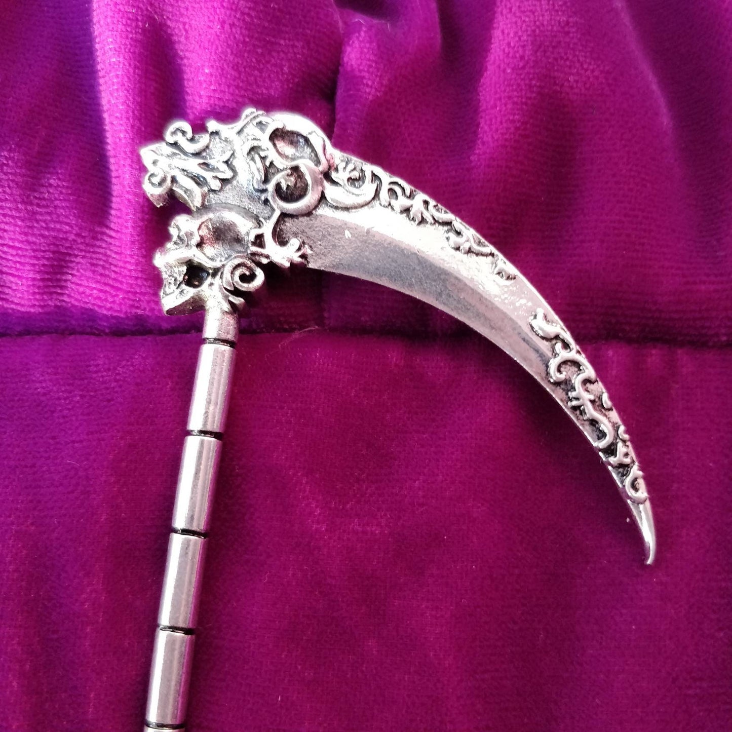 Death's Scythe Hair Stick