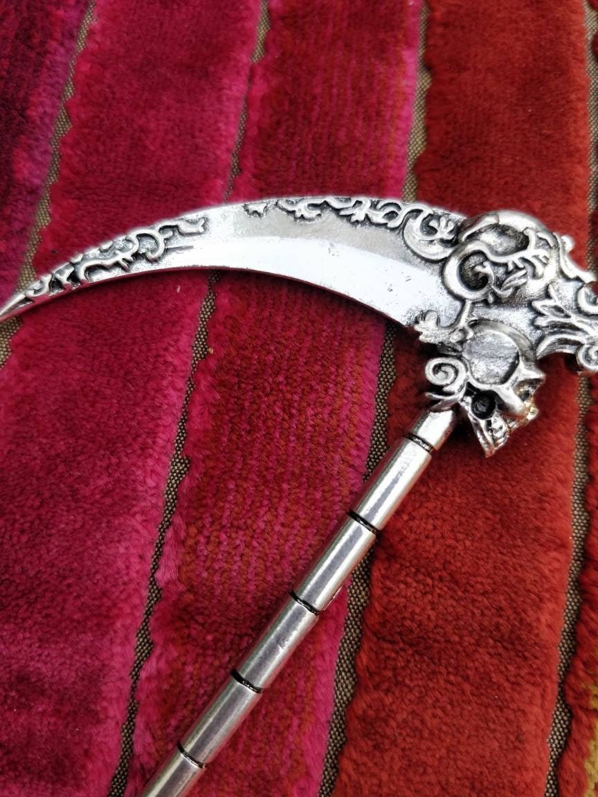 Death's Scythe Hair Stick