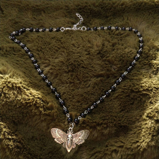 Deaths Head Moth Rosary
