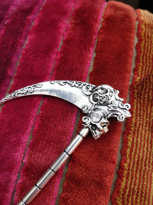 Deaths Scythe hair stick