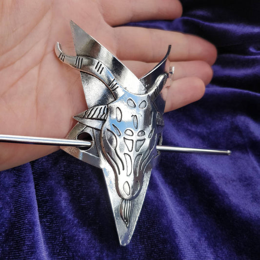 Demonic hair clip