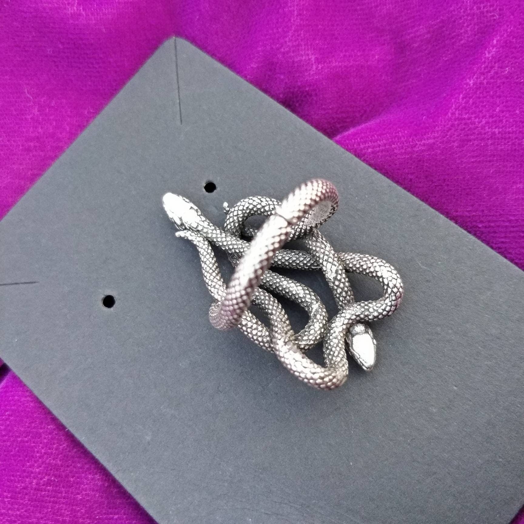 Entwined Snake Ring