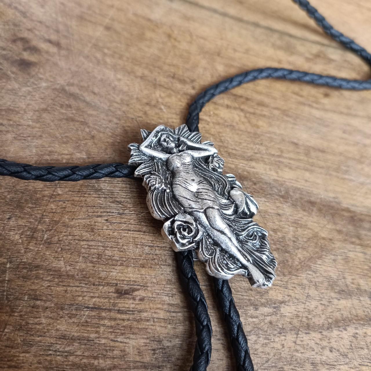 goddess bolo tie