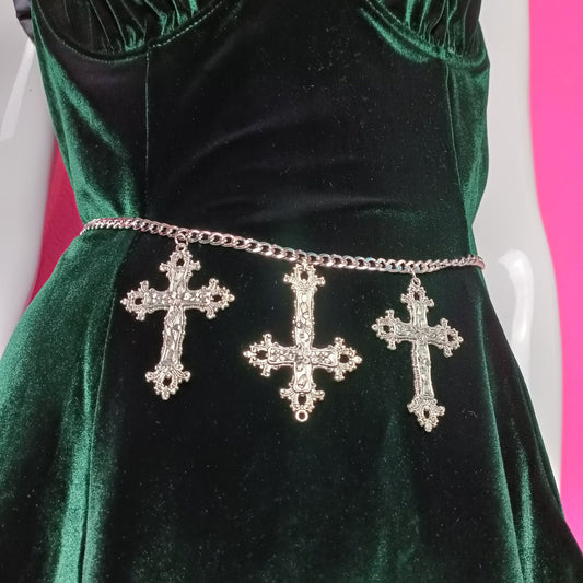 Crucifix Belt/ Waist Chain