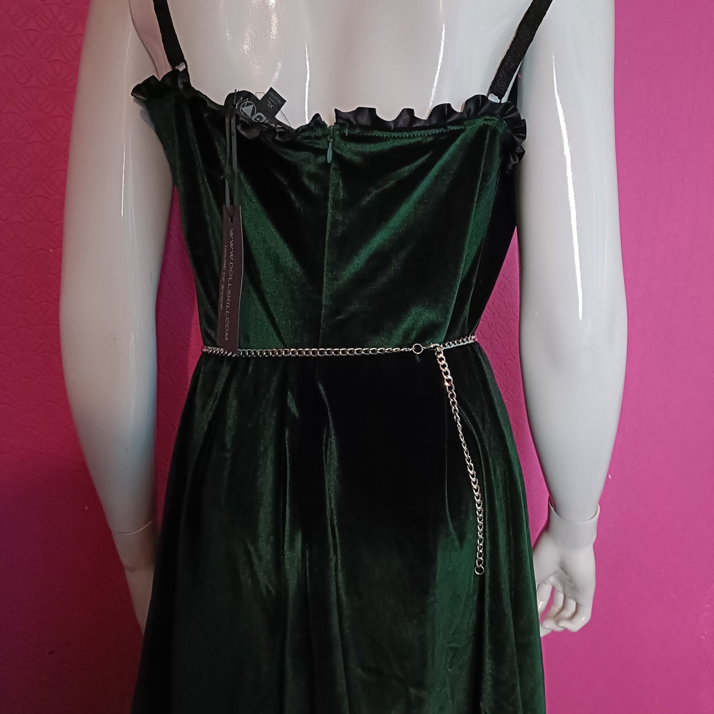 Gothic Belt - Crucifix Belt/Cross Waist Chain