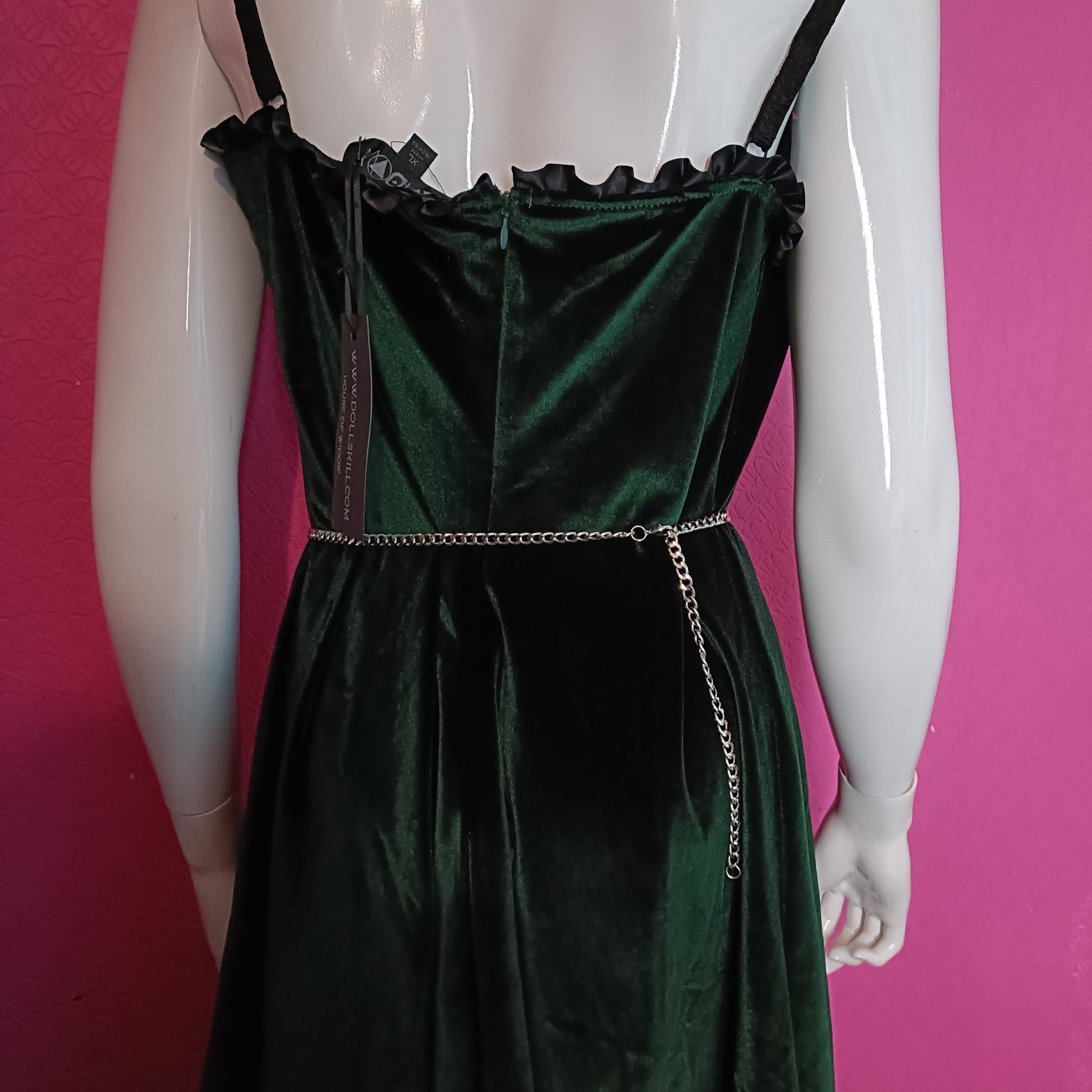 Gothic Belt - Crucifix Belt/Cross Waist Chain