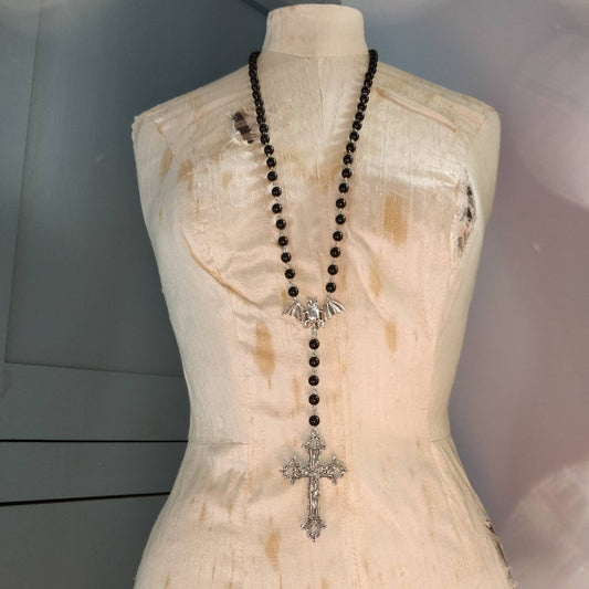 Gothic Rosary BIG BEAD VERSION/ Large