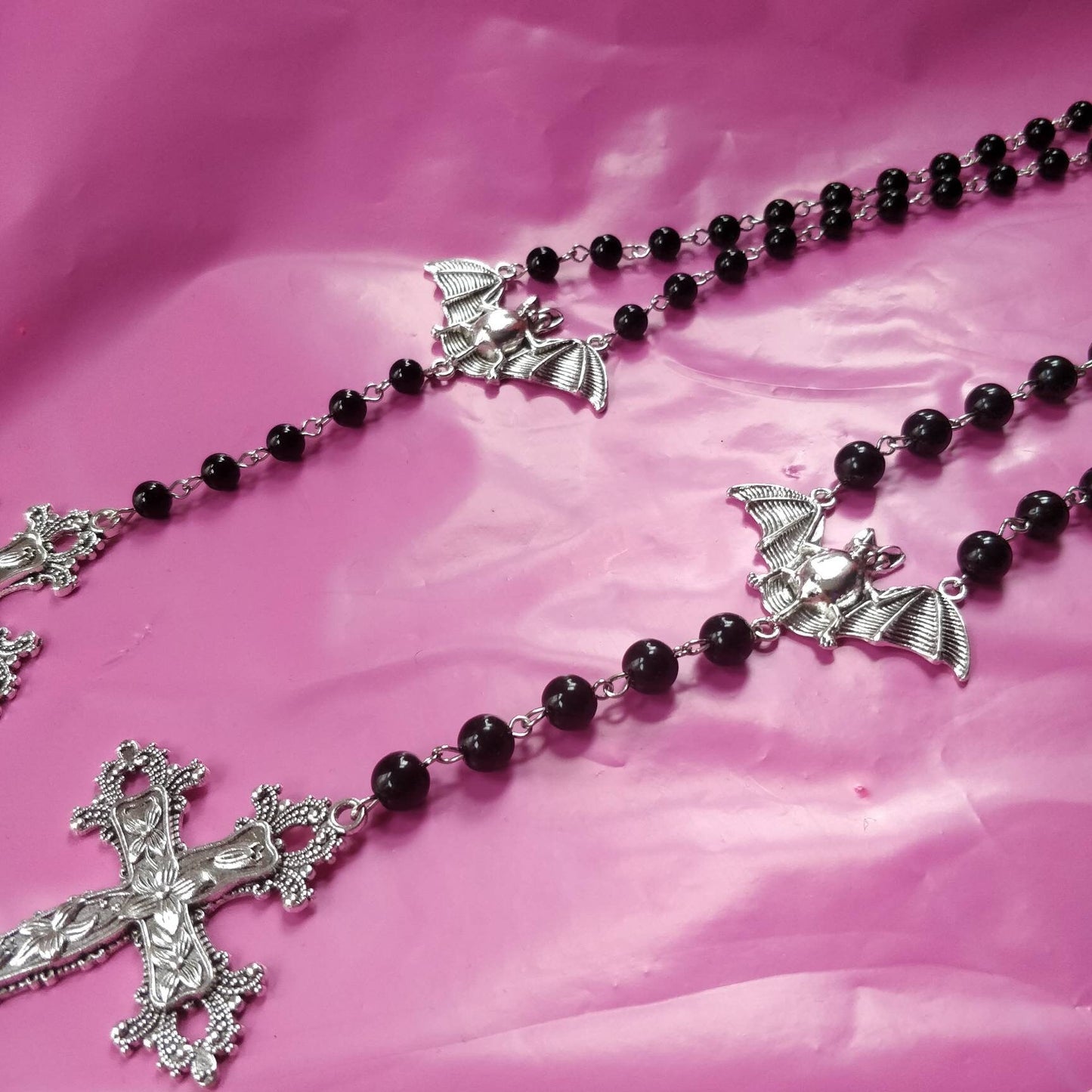 Gothic Rosary BIG BEAD VERSION/ Large