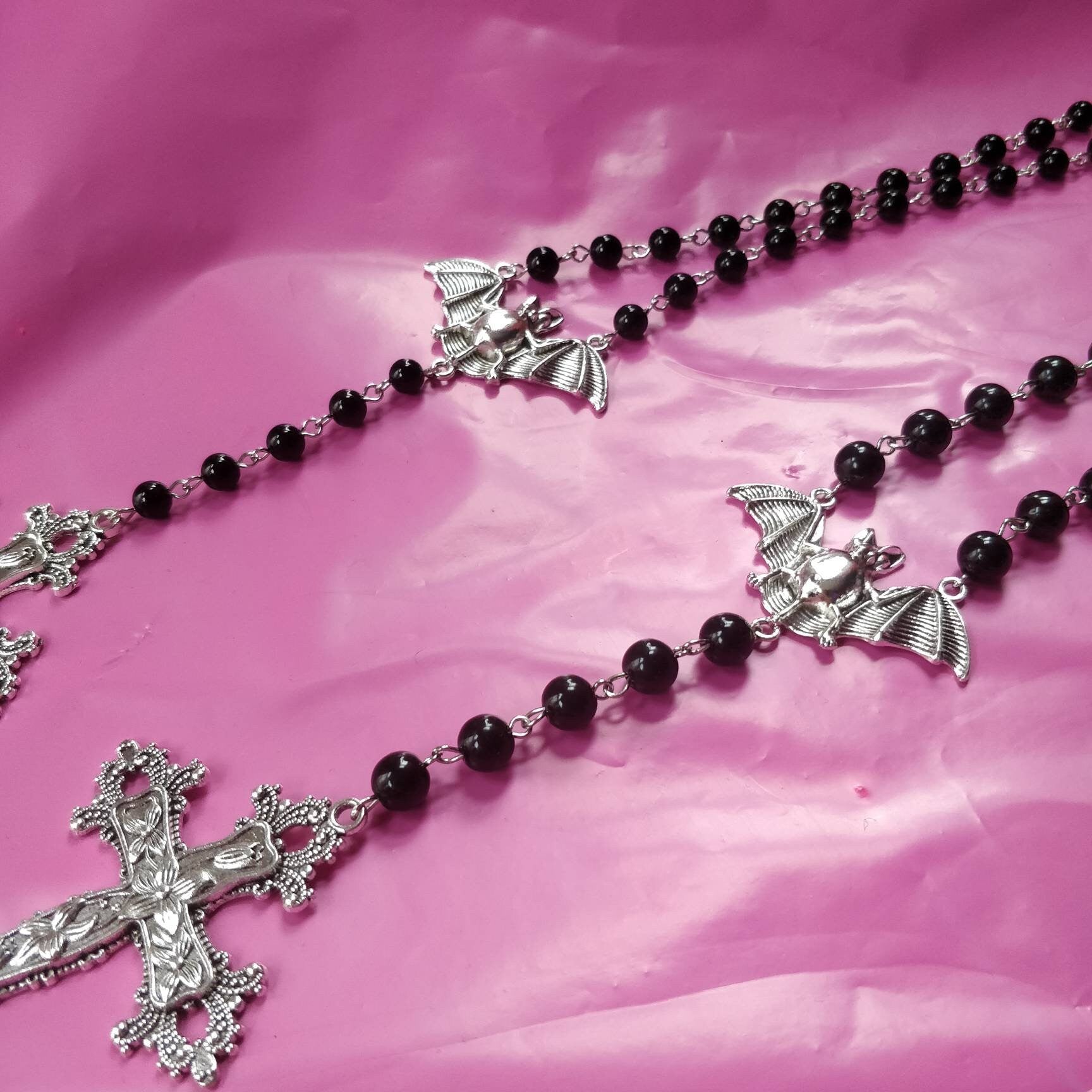 Gothic Rosary BIG BEAD VERSION/ Large