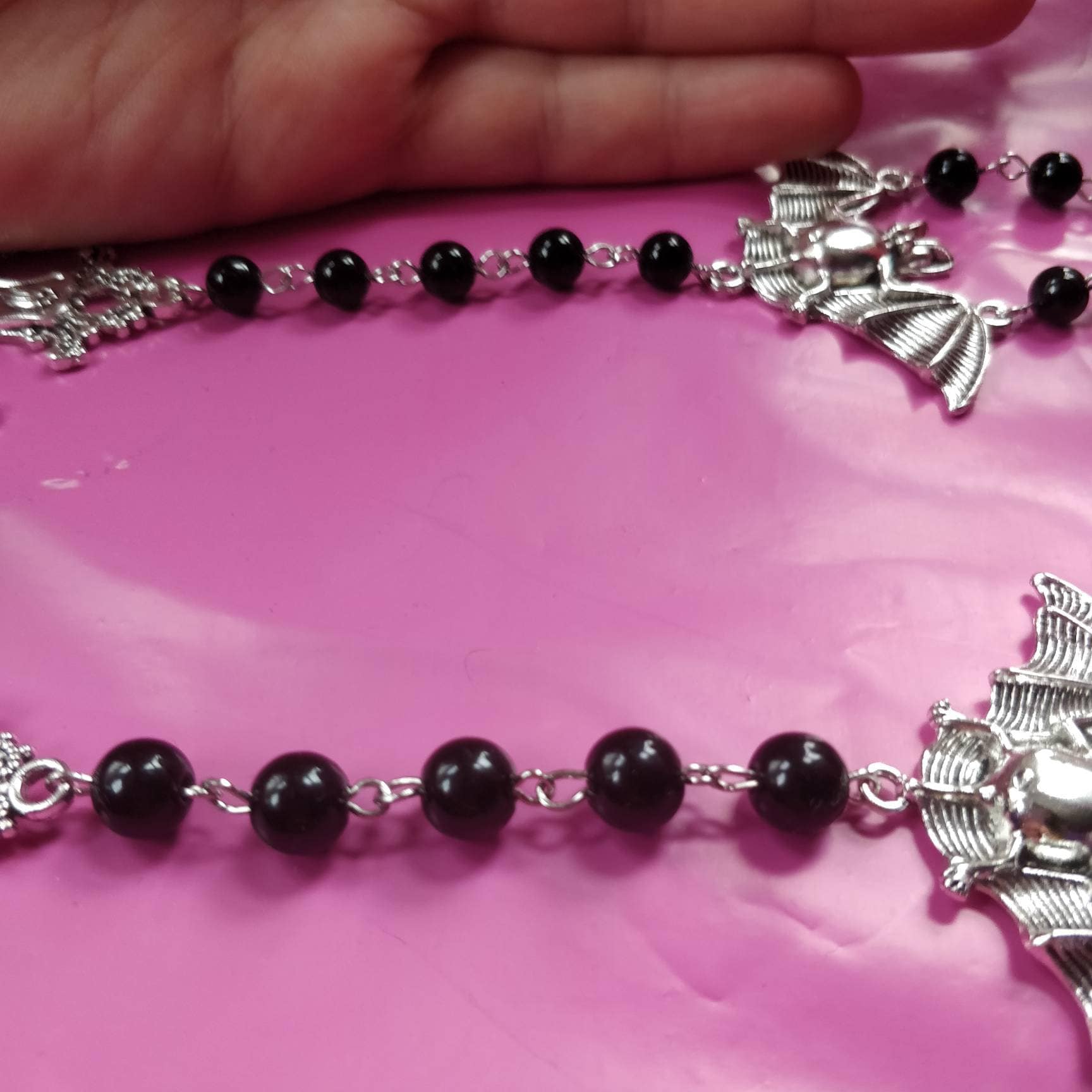 Gothic Rosary BIG BEAD VERSION/ Large