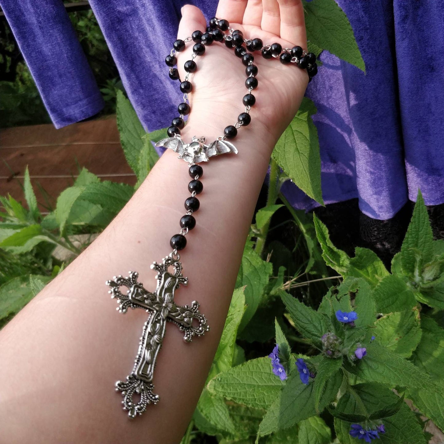 Gothic Rosary BIG BEAD VERSION/ Large