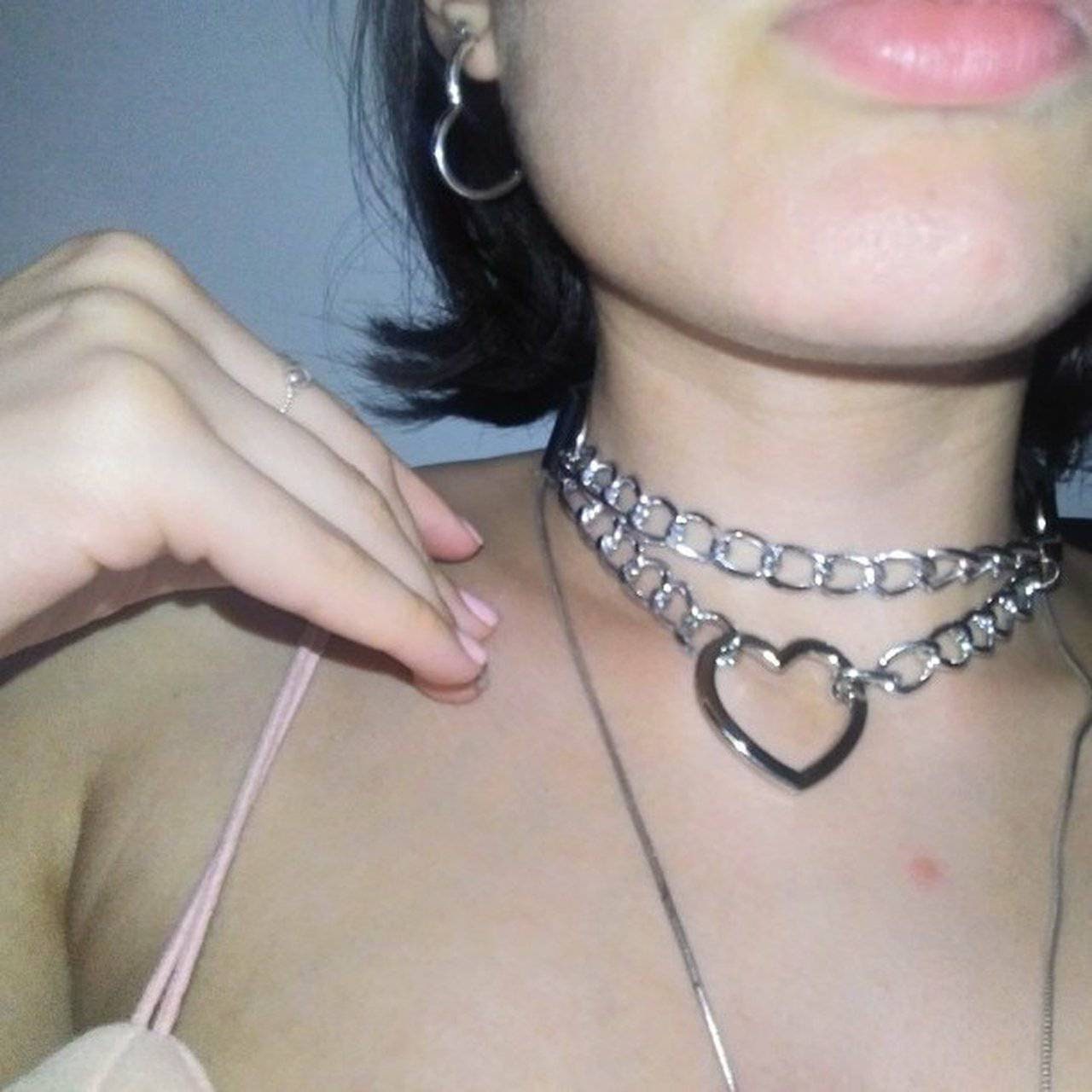 Heart Chain Choker