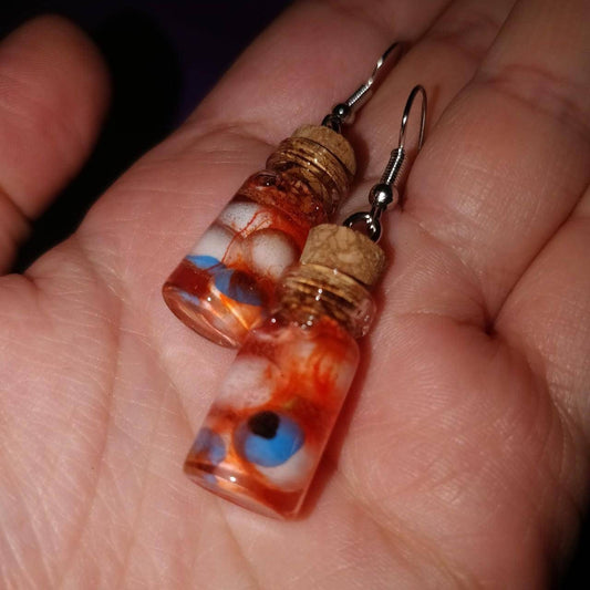 Jar of Eyeballs Earrings
