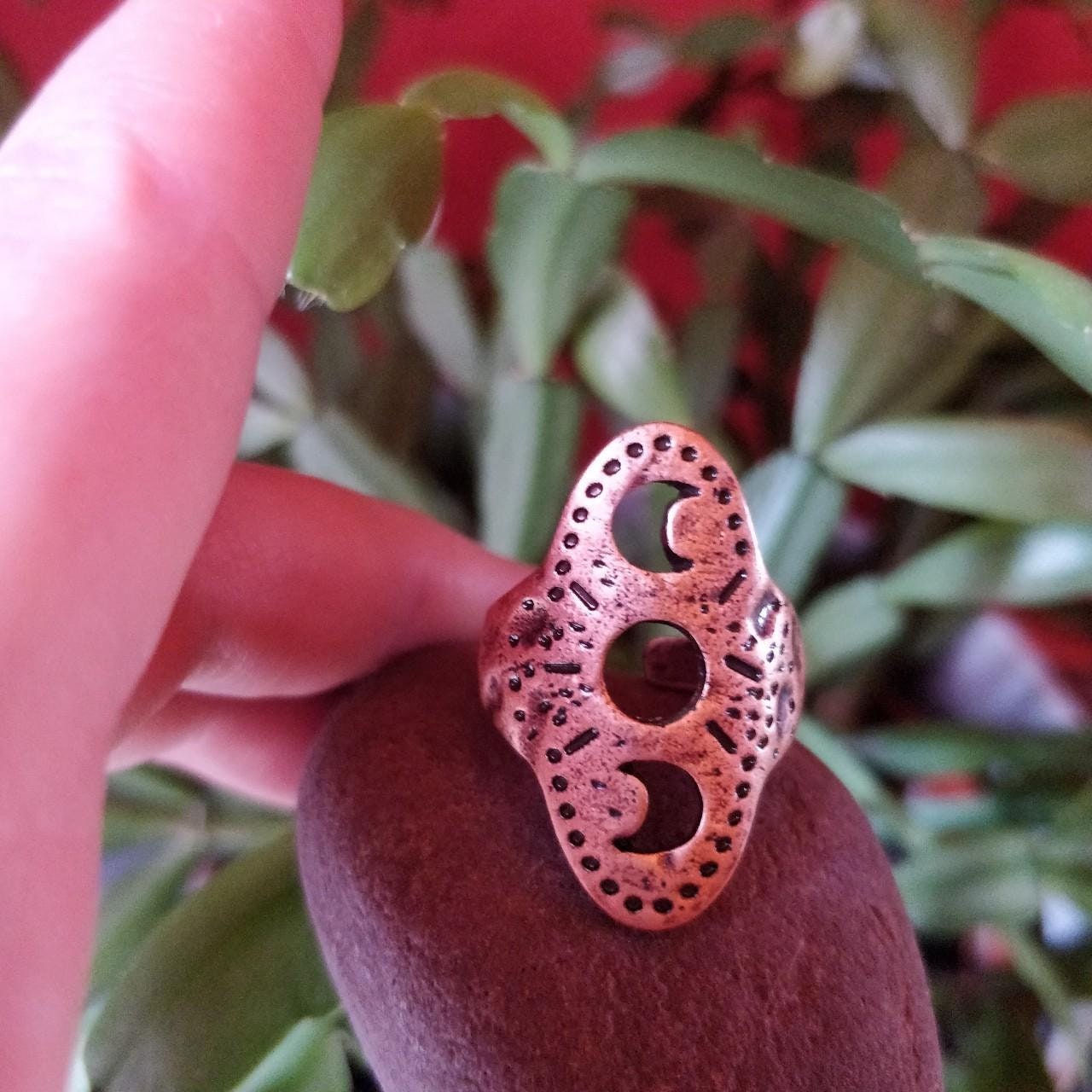 Lunar Phase Moon Ring