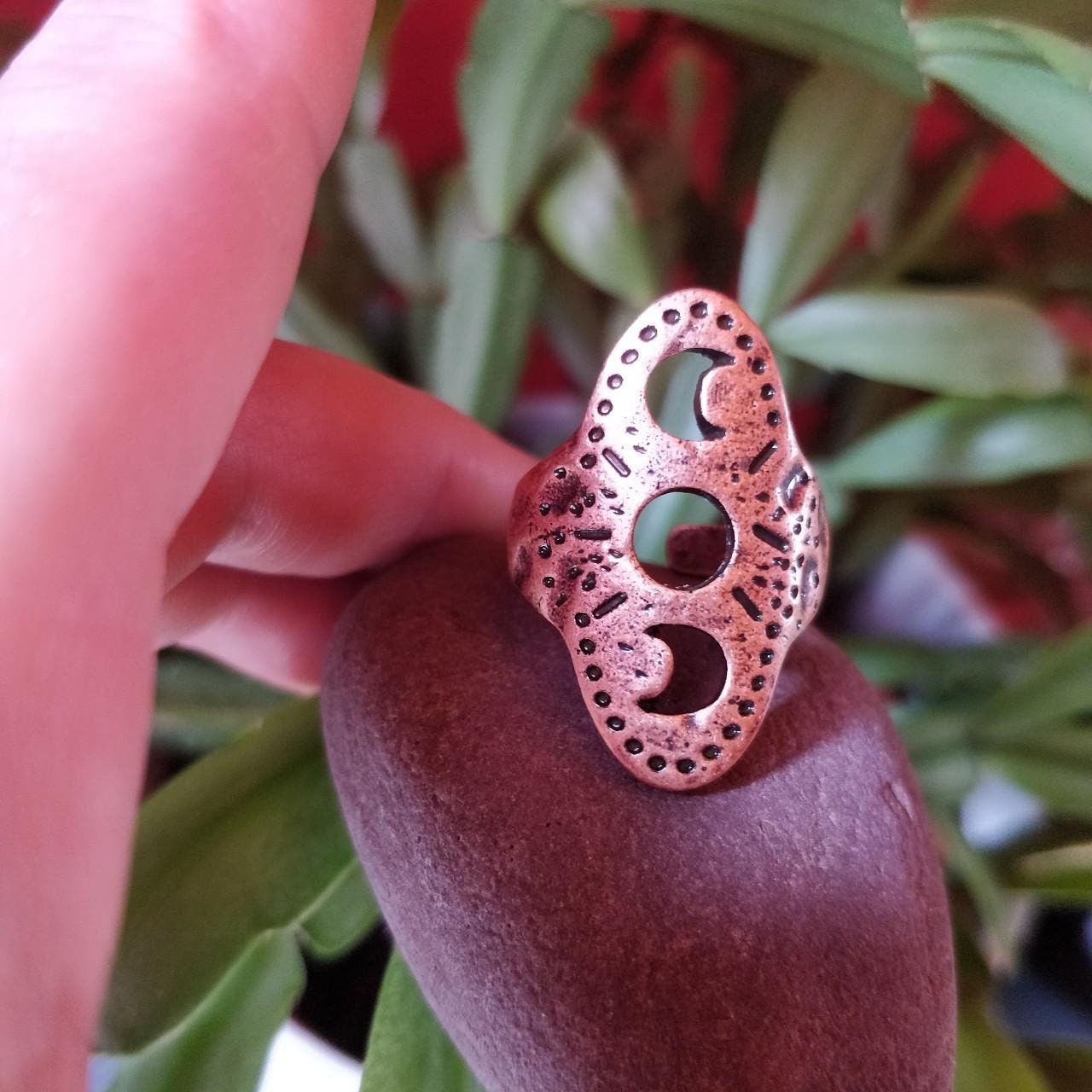 Lunar Phase Moon Ring
