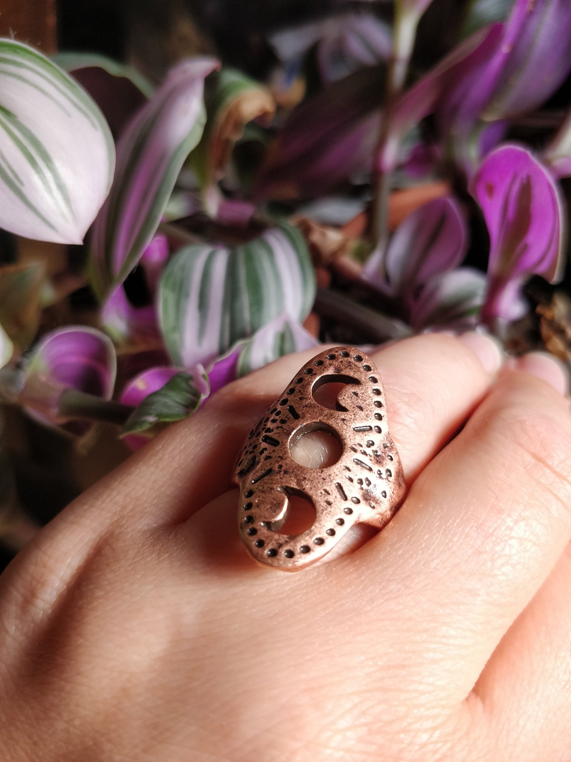 Lunar Phase Moon Ring