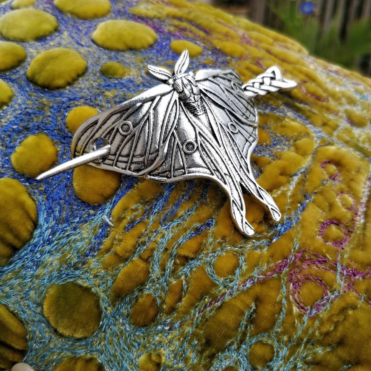 Moth Hair Barrette