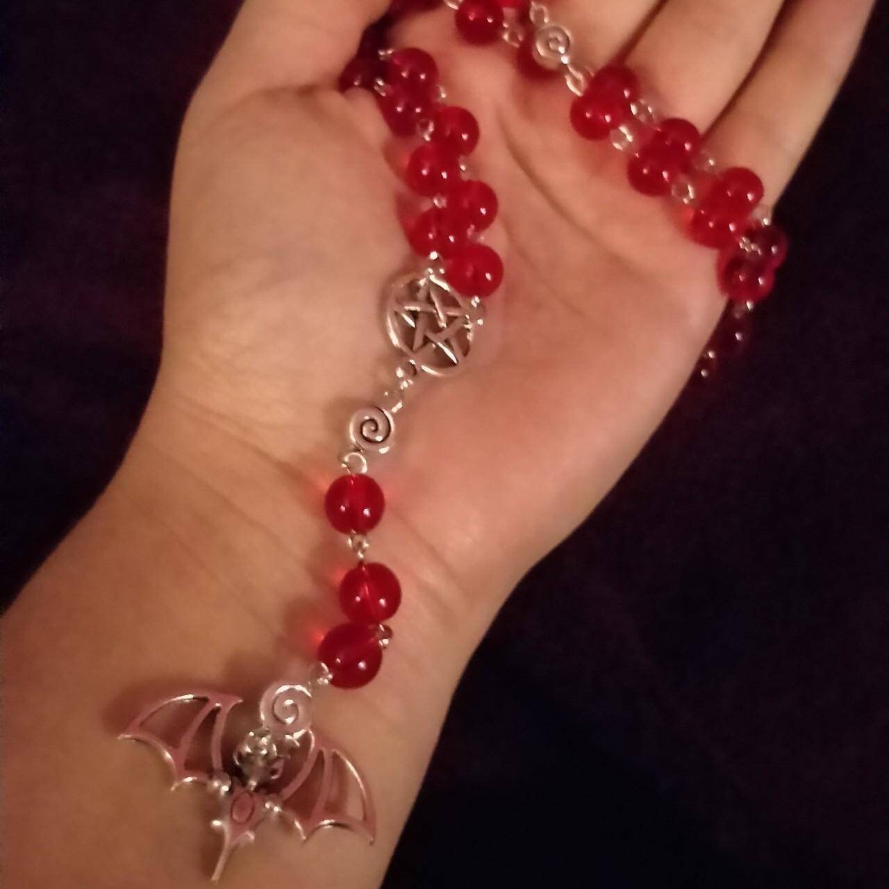 Red Bat Rosary