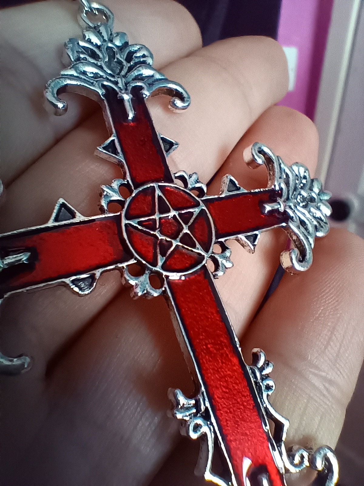 Red Ombre Rosary