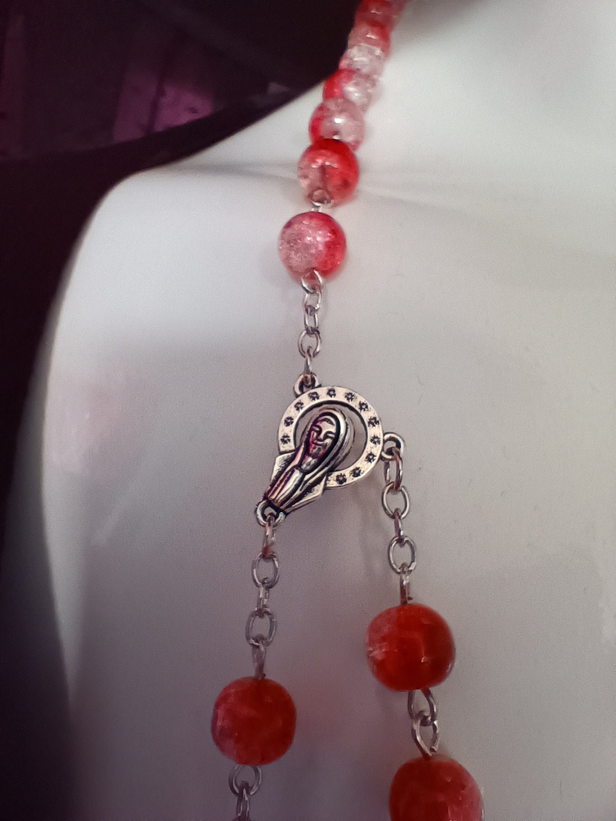 Red Ombre Rosary