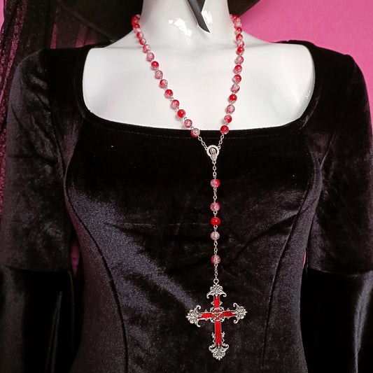 Red Ombre Rosary
