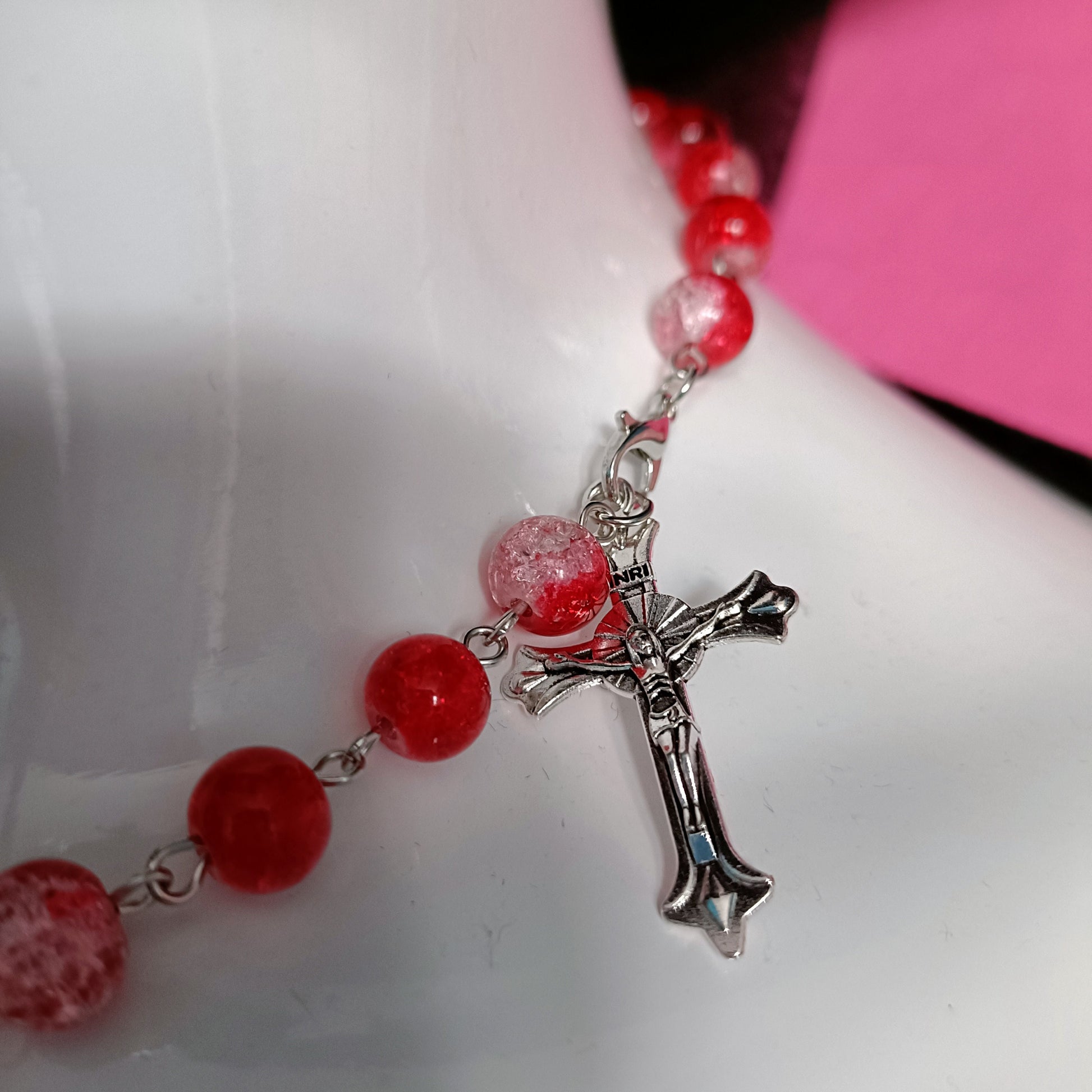 Red Ombre Rosary