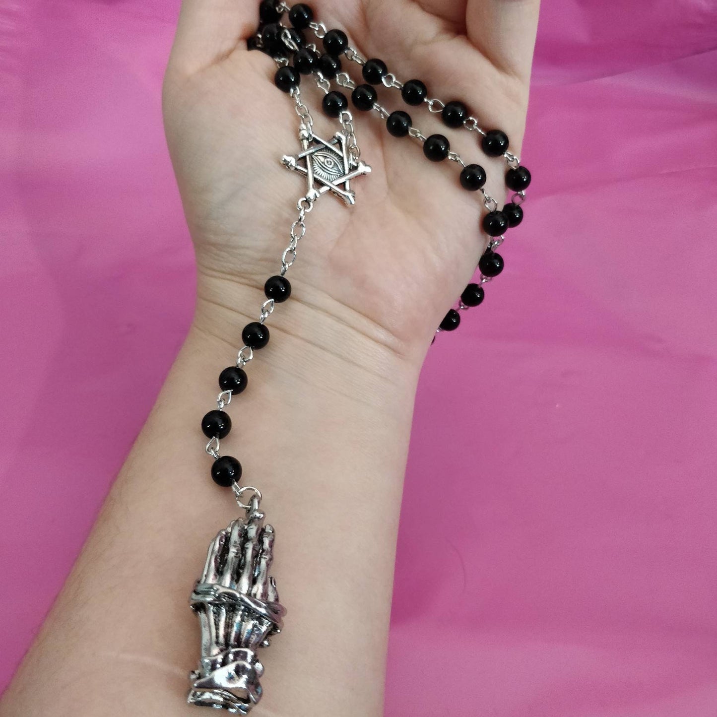 Religious Rosary Necklace