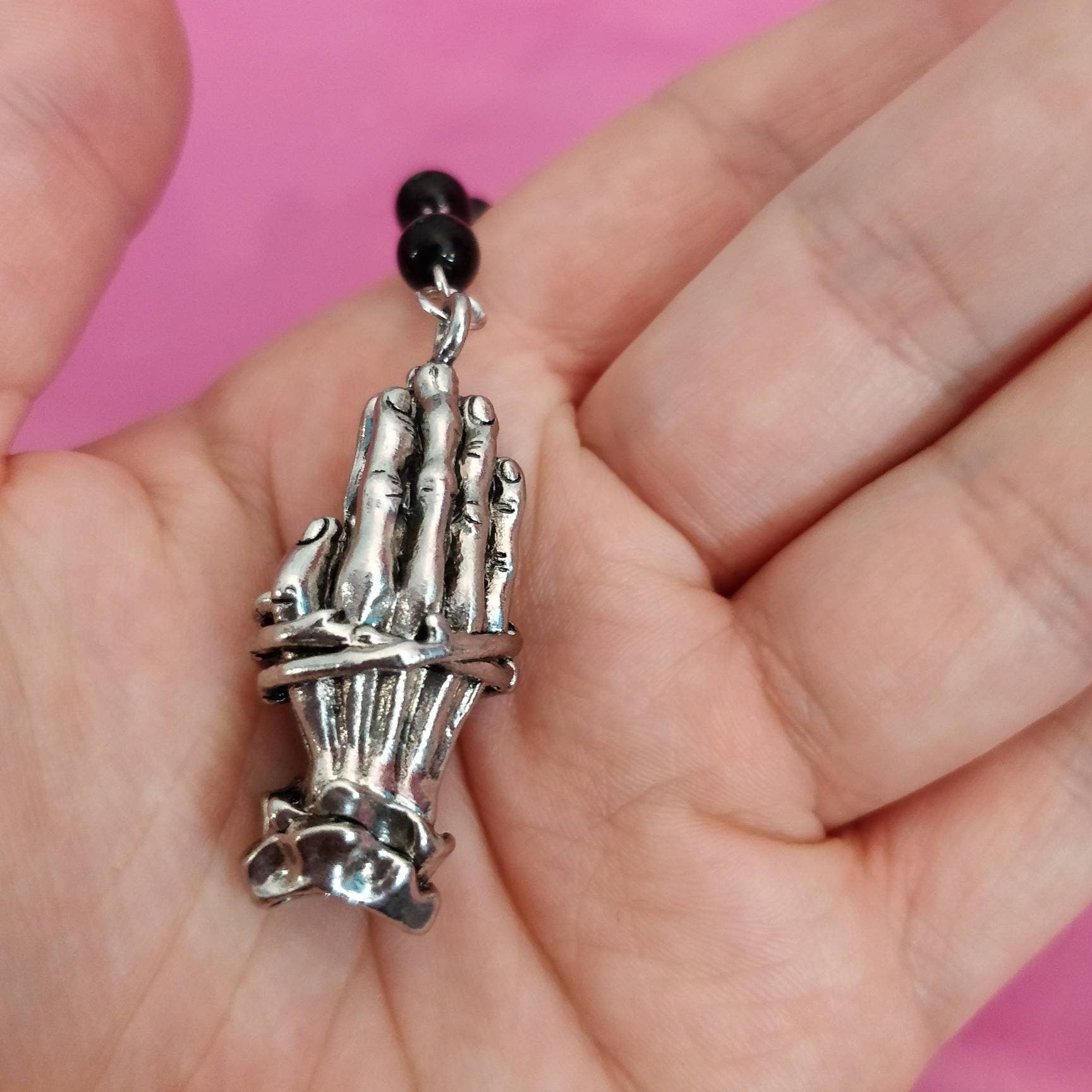 Religious Rosary Necklace