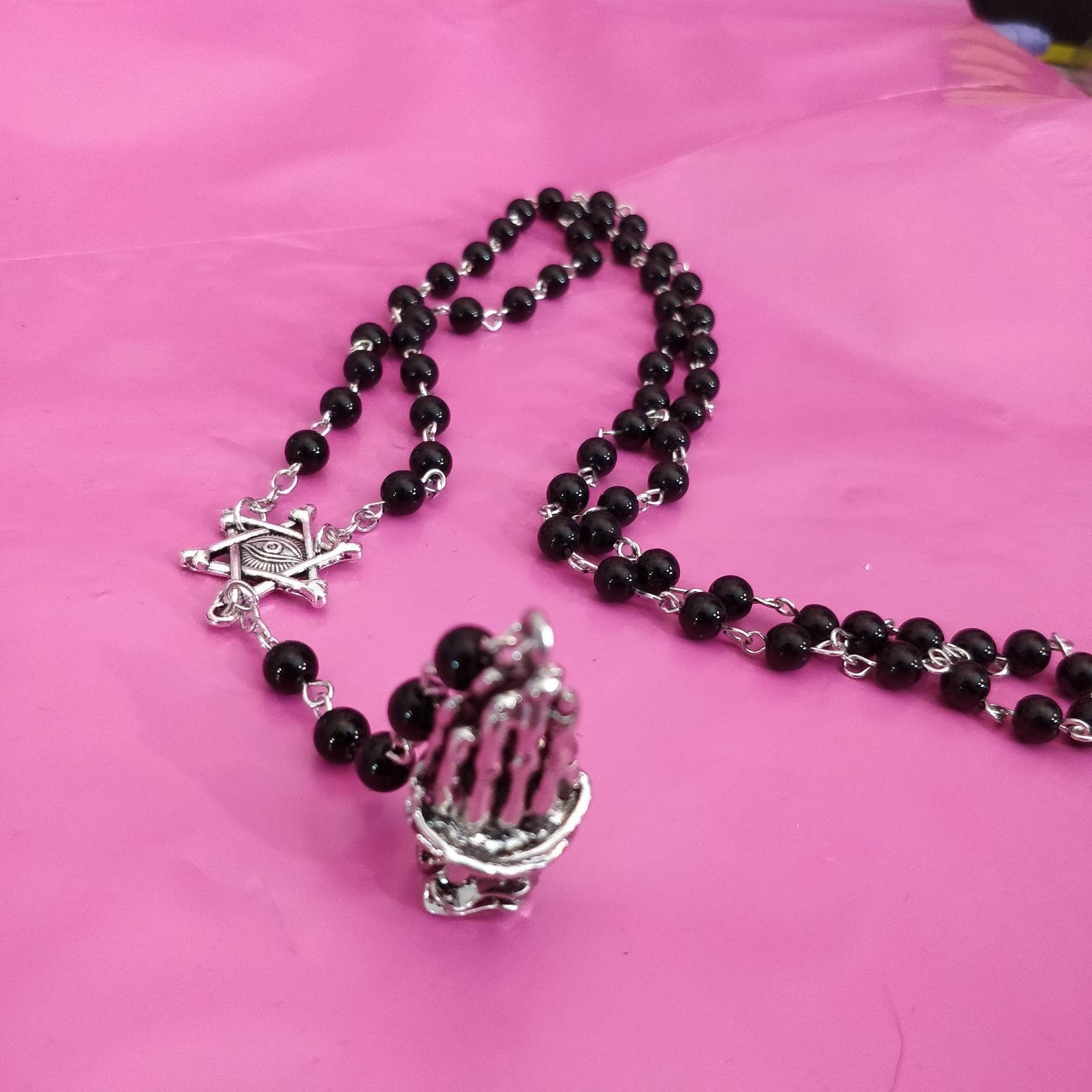 Religious Rosary Necklace
