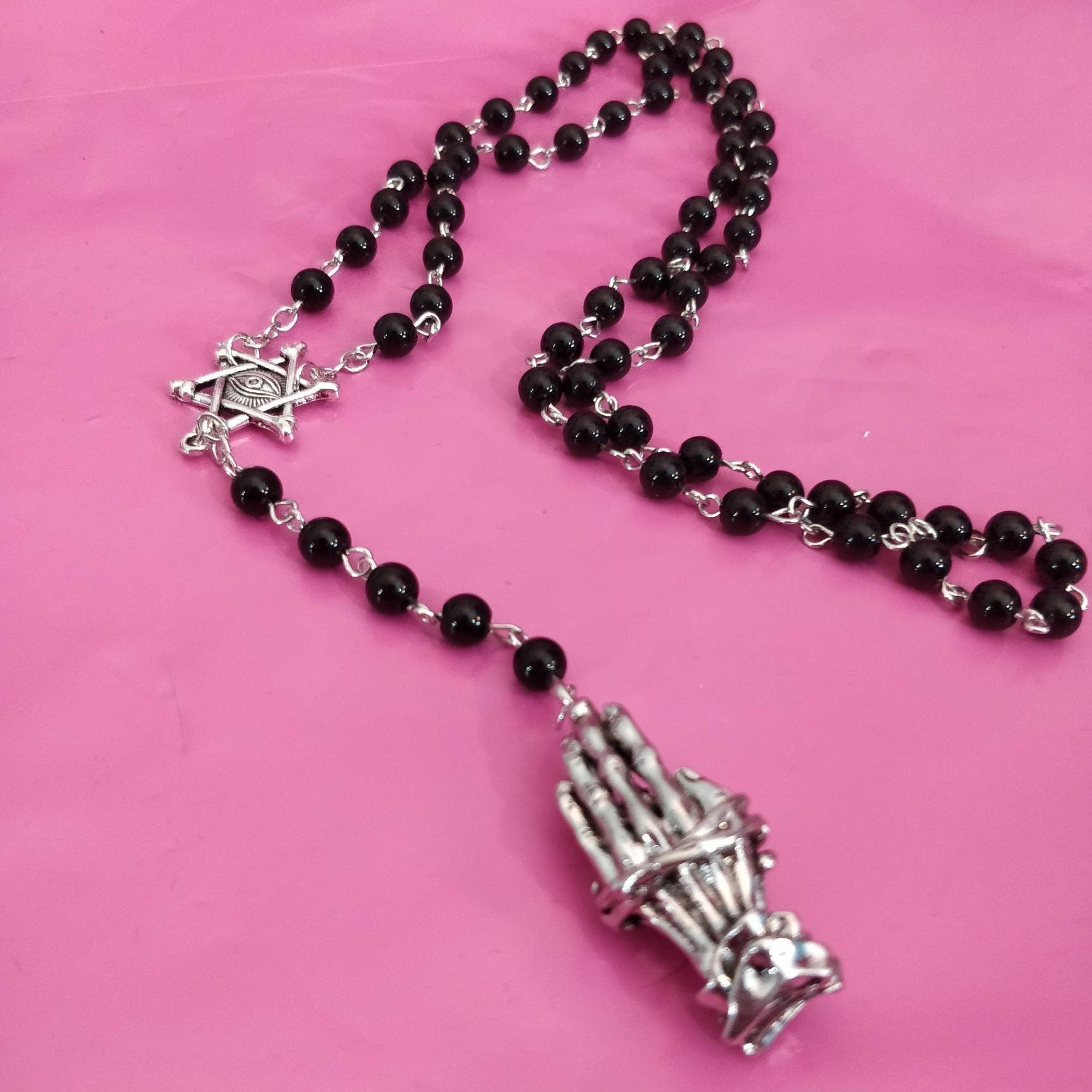 Religious Rosary Necklace