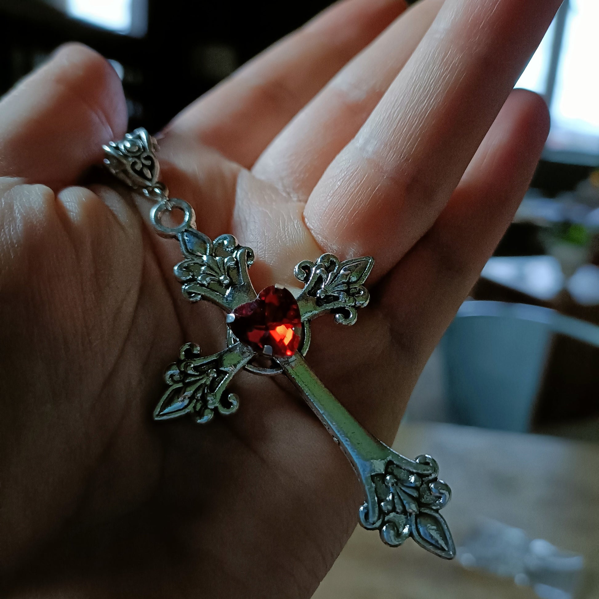 Sacred Heart Crucifix