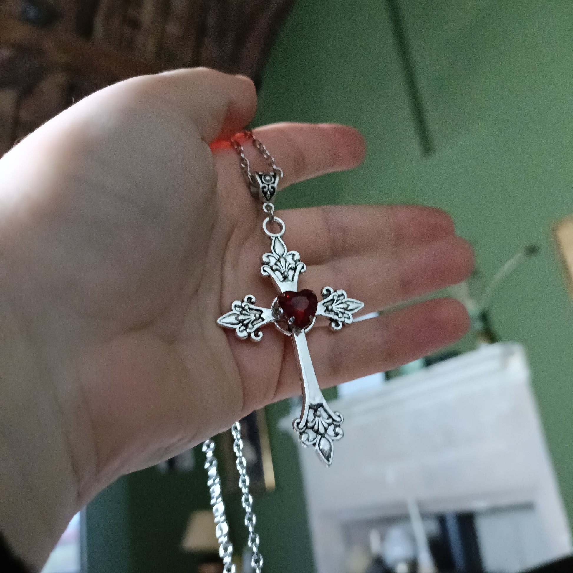 Sacred Heart Crucifix