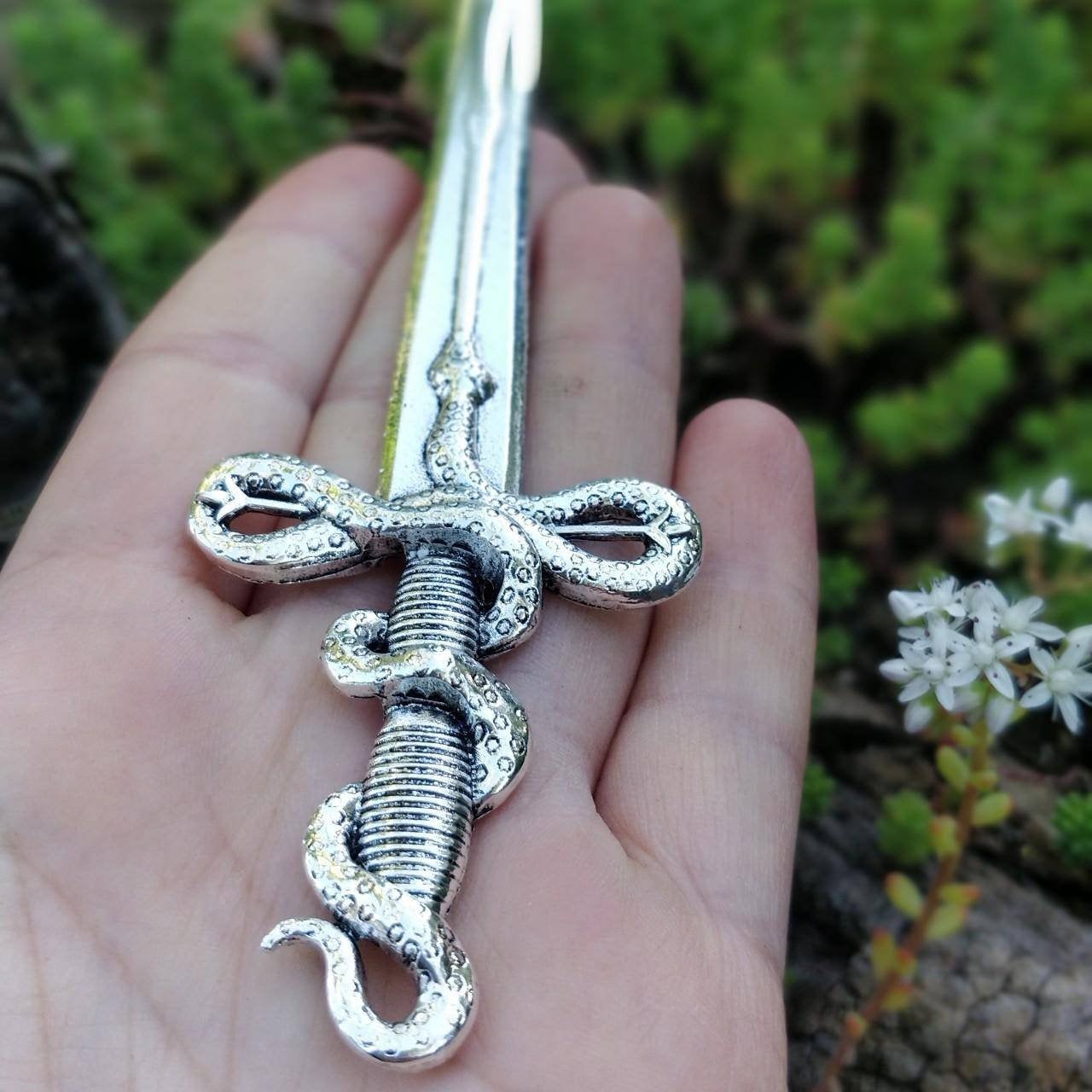 Snake and Sword Hair Stick