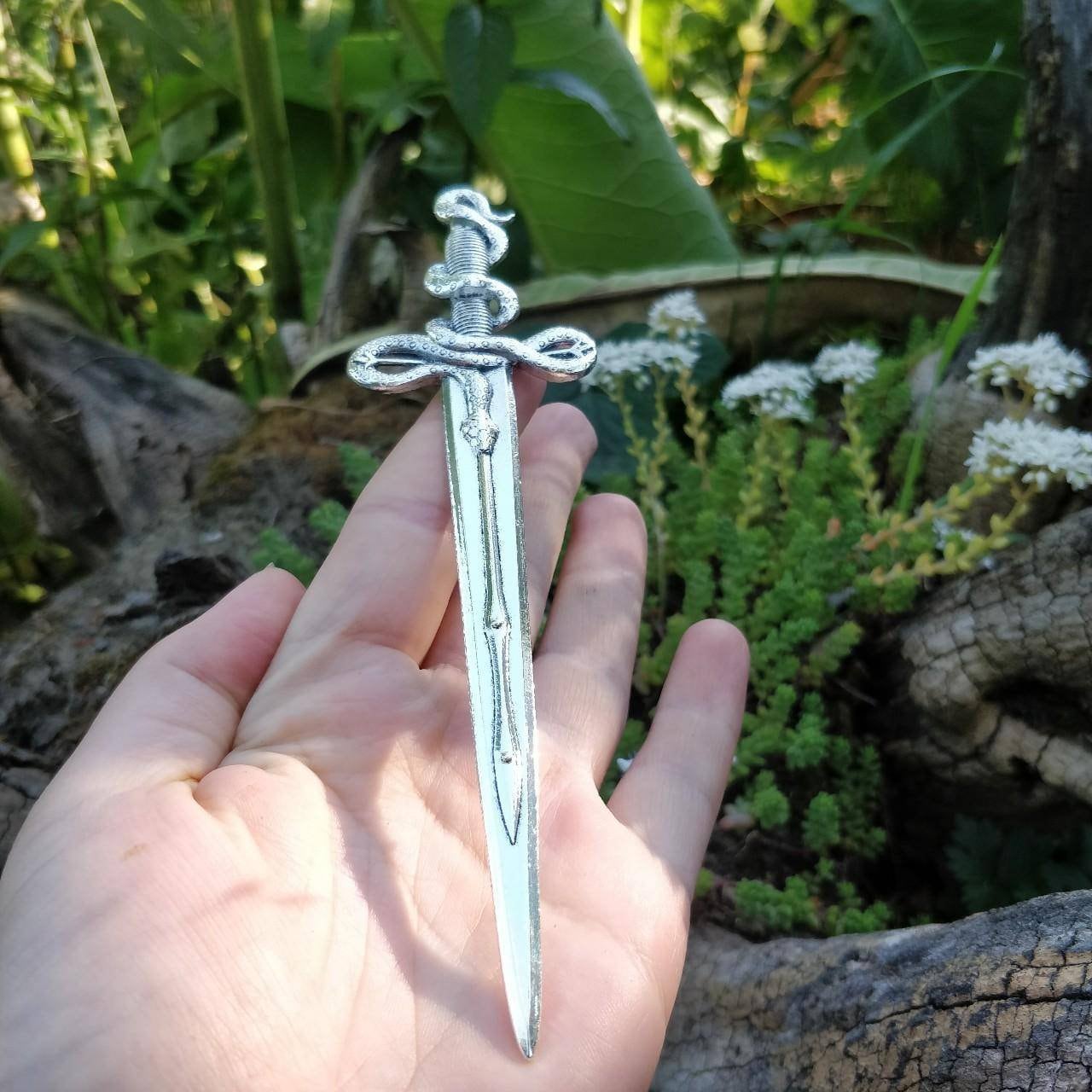 Snake and Sword Hair Stick