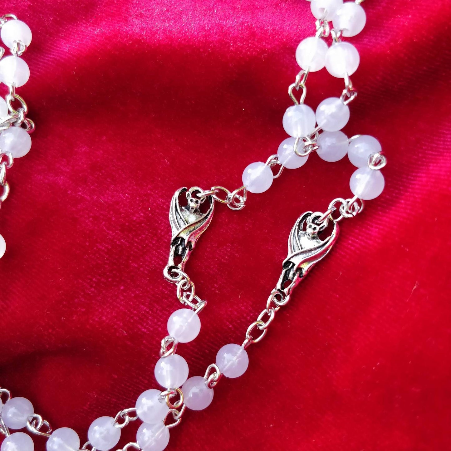 Spooky Rosary Glow In The Dark Vamp