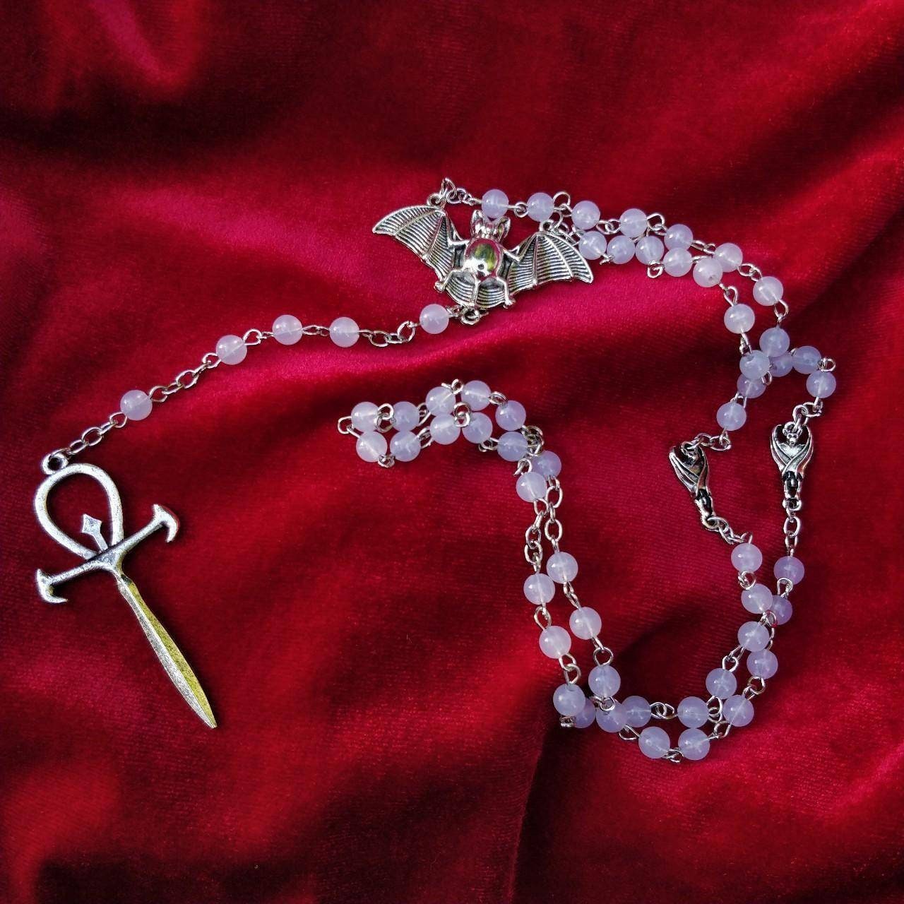 Spooky Rosary Glow In The Dark Vamp